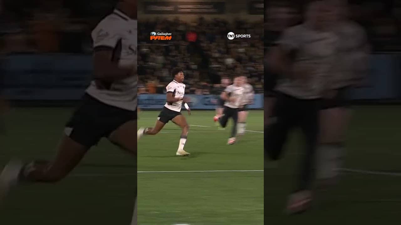 The bounce. The kick. The try!