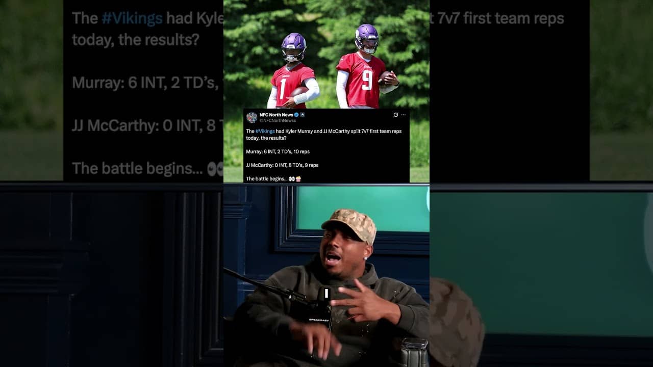 Safe to say Shady isn't the biggest Kyler Murray fan #vikings