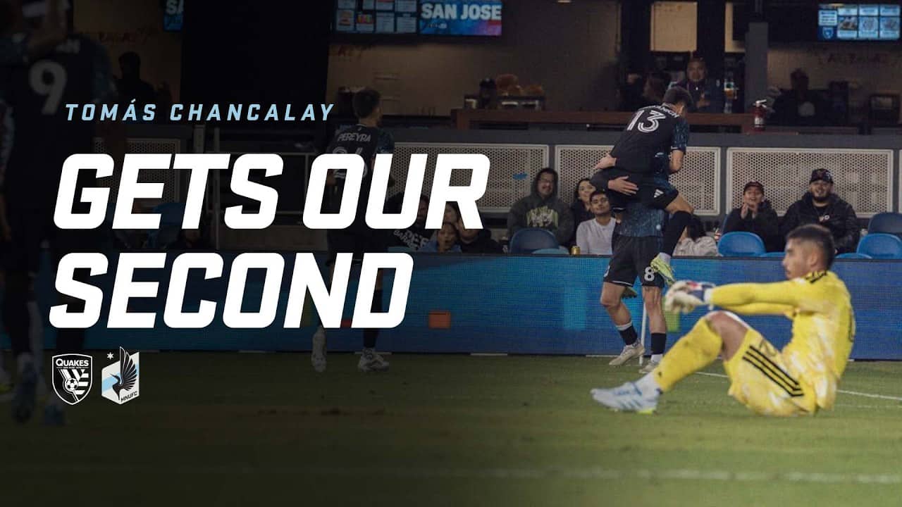 GOAL: Chancalay Gets a Second Goal for the Loons in San Jose