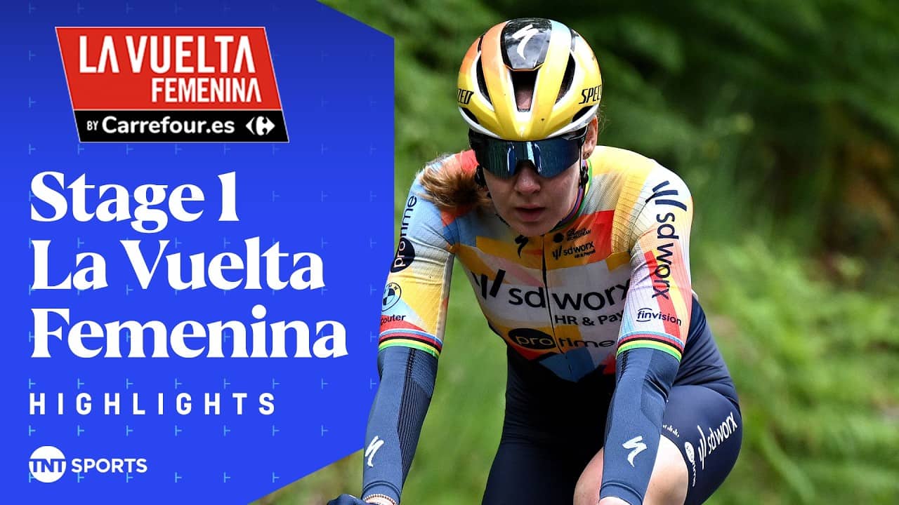 EXPLOSIVE VICTORY 🔥 | La Vuelta Femenina 2026 Stage 1 Race Highlights | TNT Sports Cycling