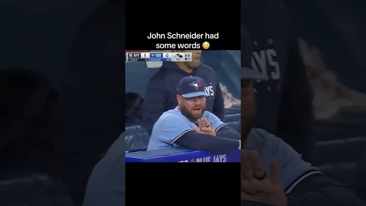 The Blue Jays' manager had some choice words 👀