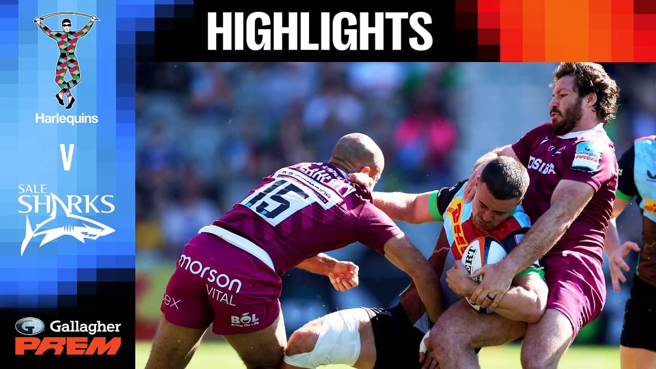 HIGHLIGHTS & REACTION: Harlequins v Sale Sharks | Gallagher PREM 25/26 | Round 14