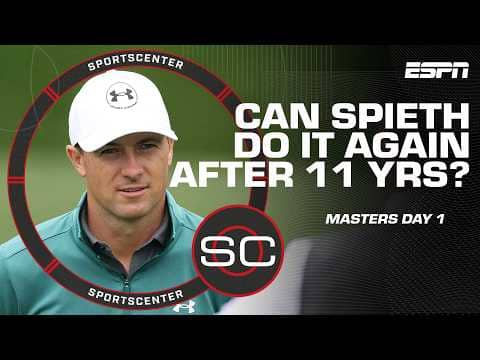 Does Jordan Spieth have what it takes to get ANOTHER green jacket? ⛳️ | SportsCenter