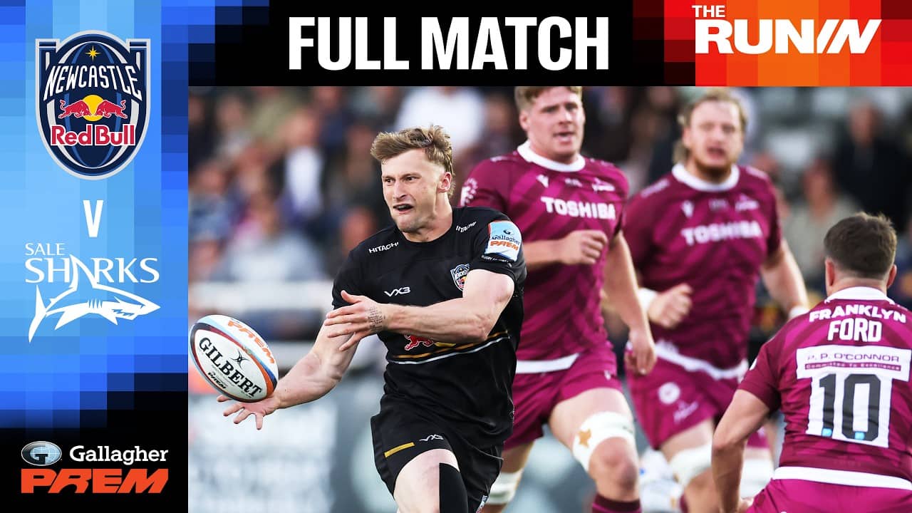 FULL MATCH: Newcastle Red Bulls v Sale Sharks | Gallagher PREM Rugby 25/26 | R17