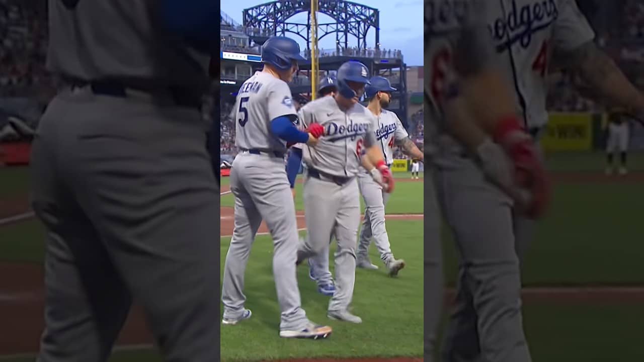RYAN WARD GRAND SLAM. #dodgers #sports #losangeles