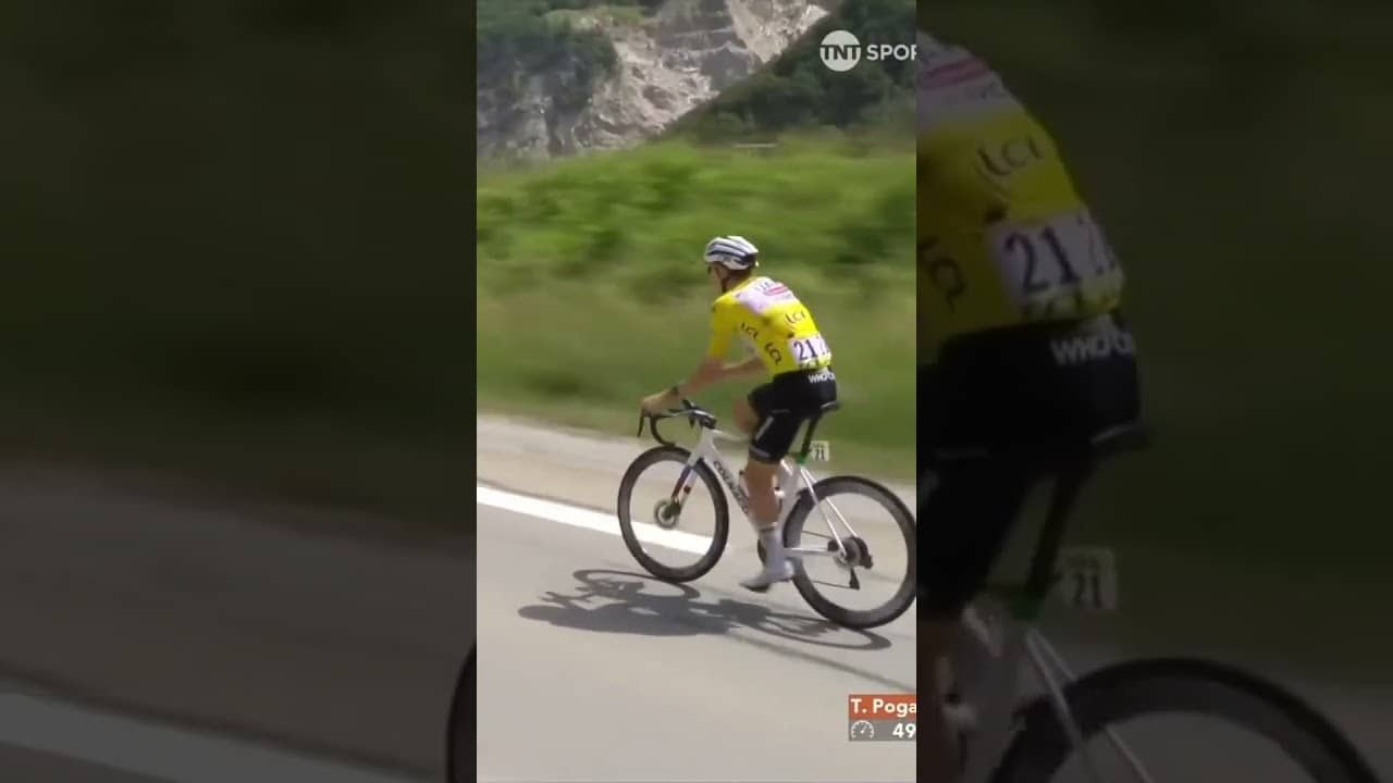 Is there anything he can’t do!? Tadej Pogacar was on domestique duties at the Dauphiné 🍼👏