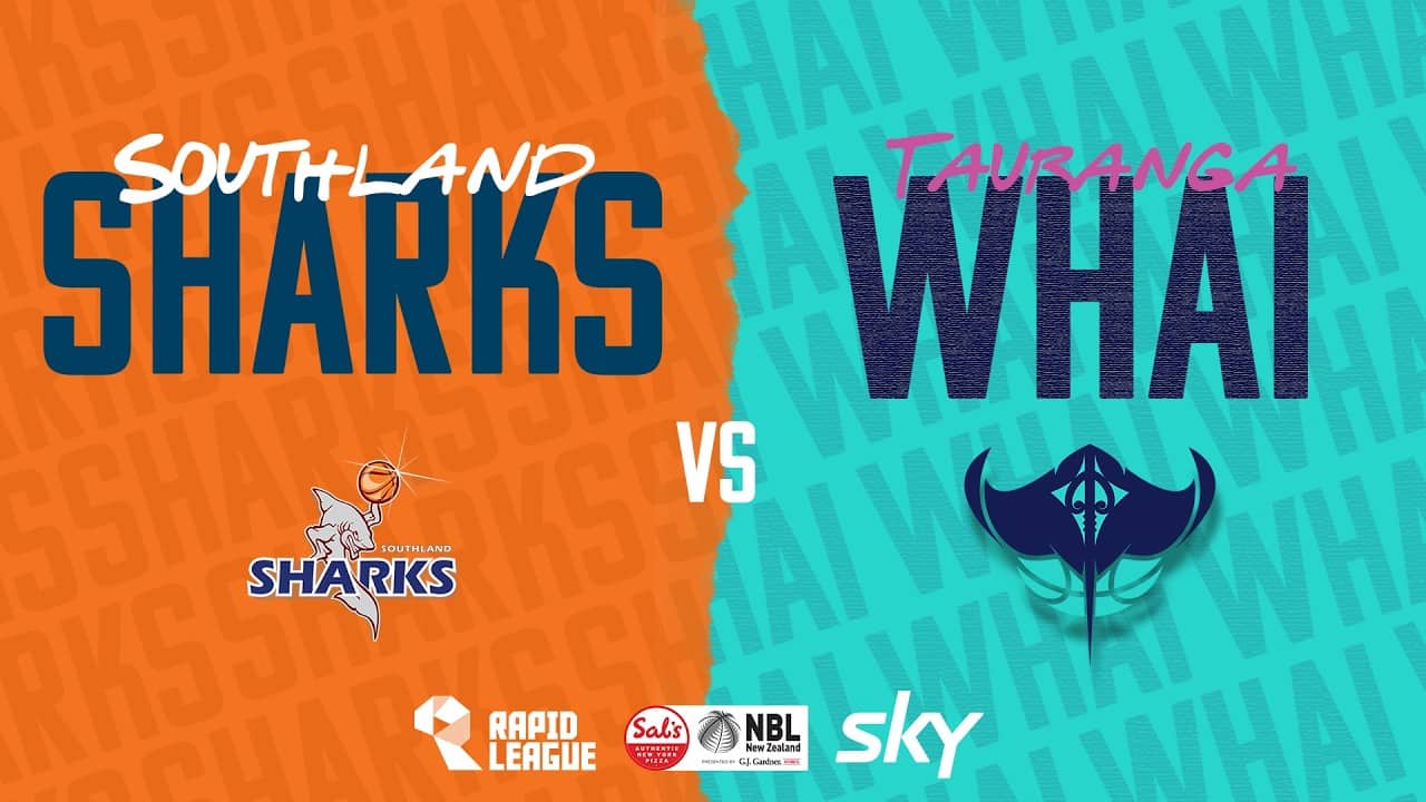 Southland Sharks v Tauranga Whai |  Full Basketball Game | @SalsNBL 2026