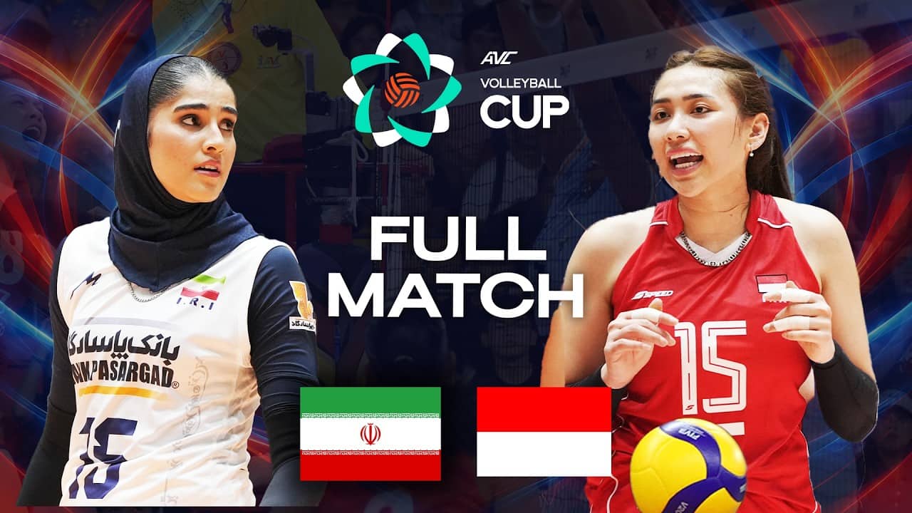 Iran vs. Indonesia - Pool Play | AVC Women's Cup 2026