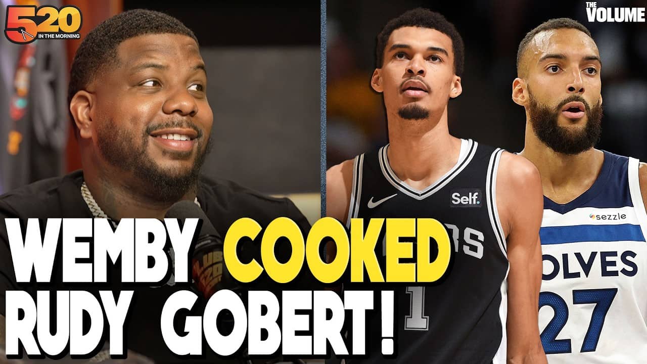 B Hen ROASTS Rudy Gobert after getting DOMINATED by Victor Wembanyama in Spurs Game 5 win