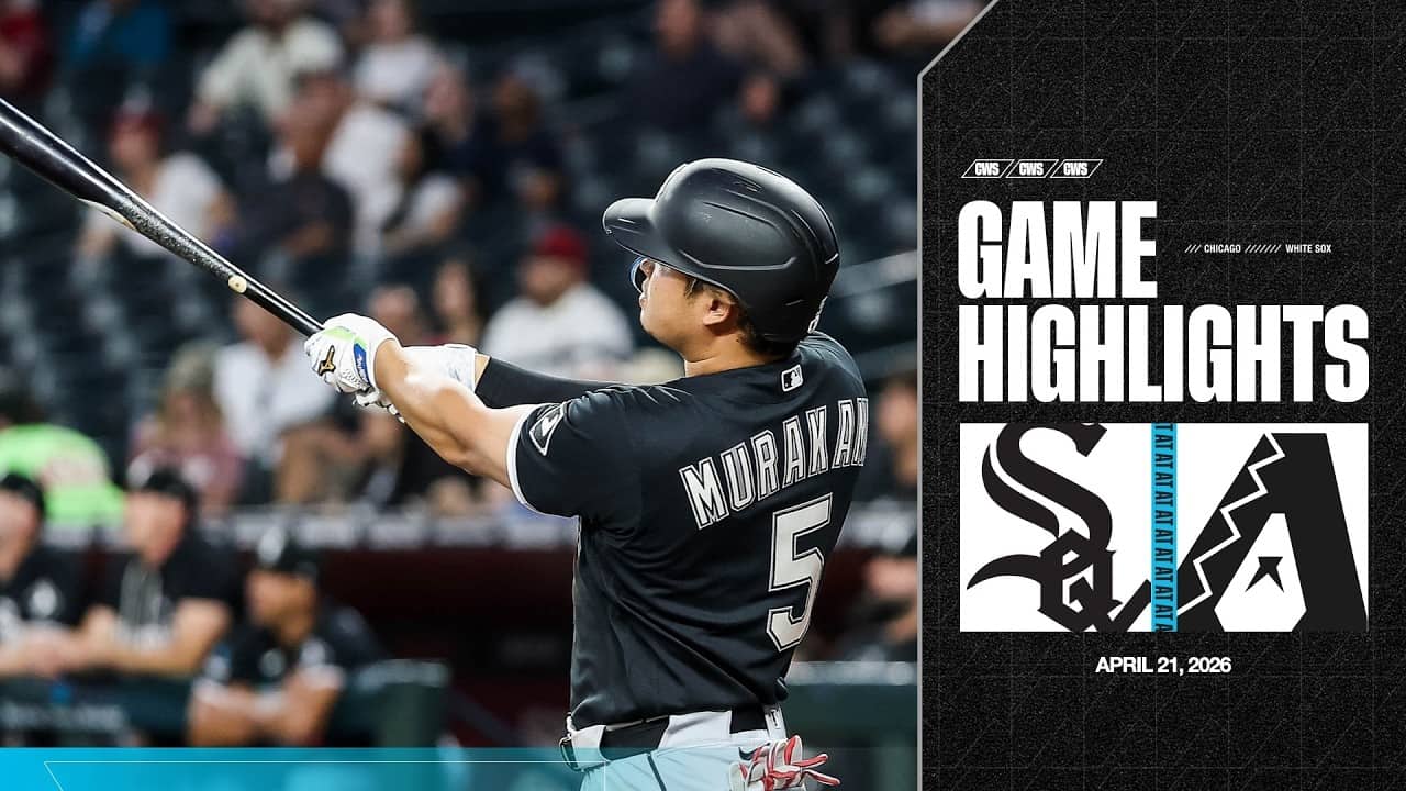 HIGHLIGHTS: White Sox Back-to-Back-to-Back Home Runs Secure Win Over Arizona (4.21.26)