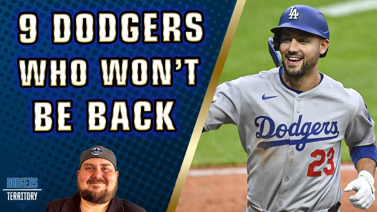 Top 9 Dodgers Who Won't Be Back in 2026, Breaking Roster News! | Dodgers Territory