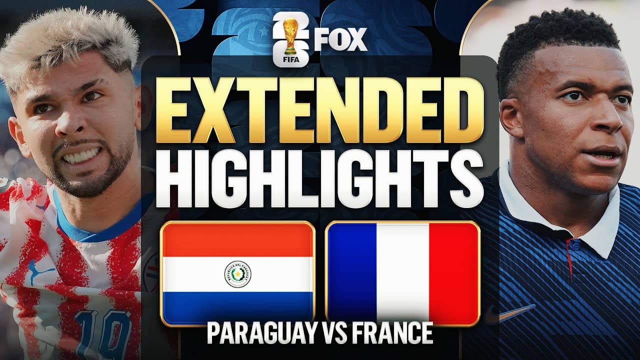 Paraguay vs France Highlights 🌎🏆 2026 FIFA World Cup™ | Round of 16