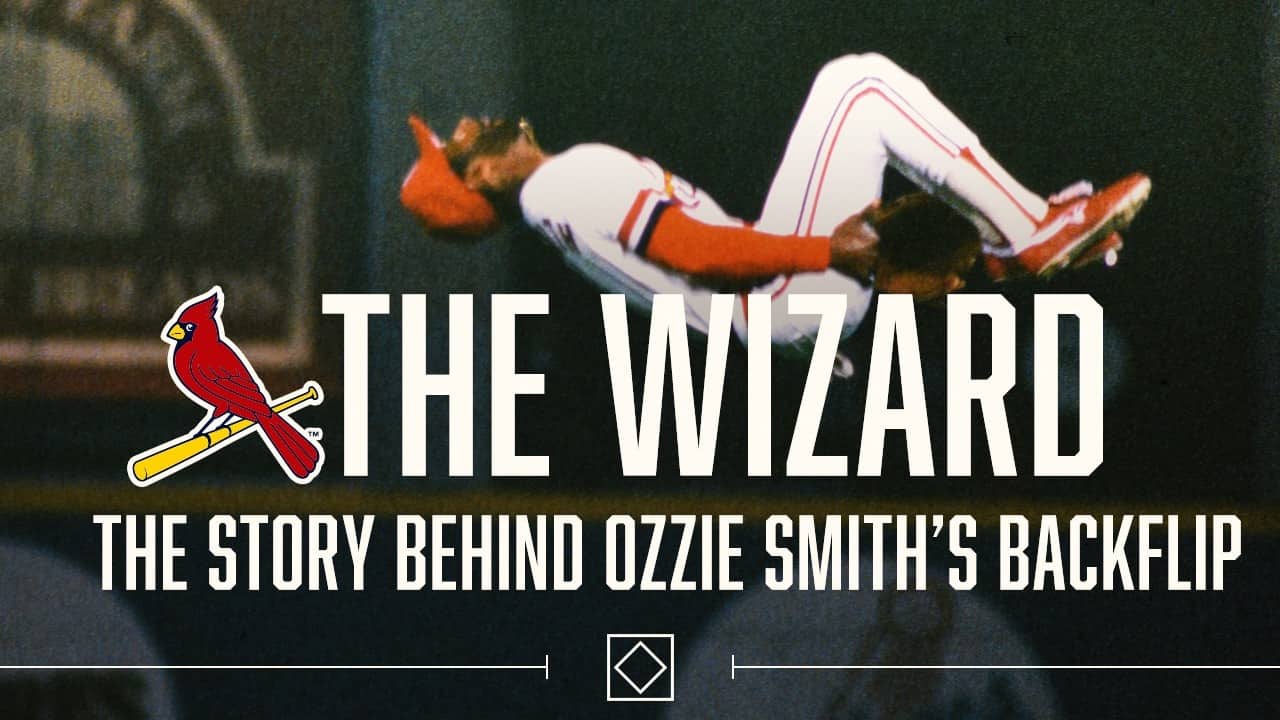The Origin Story of Ozzie Smith’s Iconic Backflip | St. Louis Cardinals