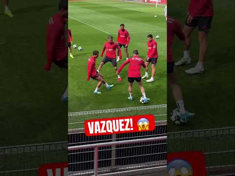 Lucas Vazquez really got Arthur there! 😁⚽️