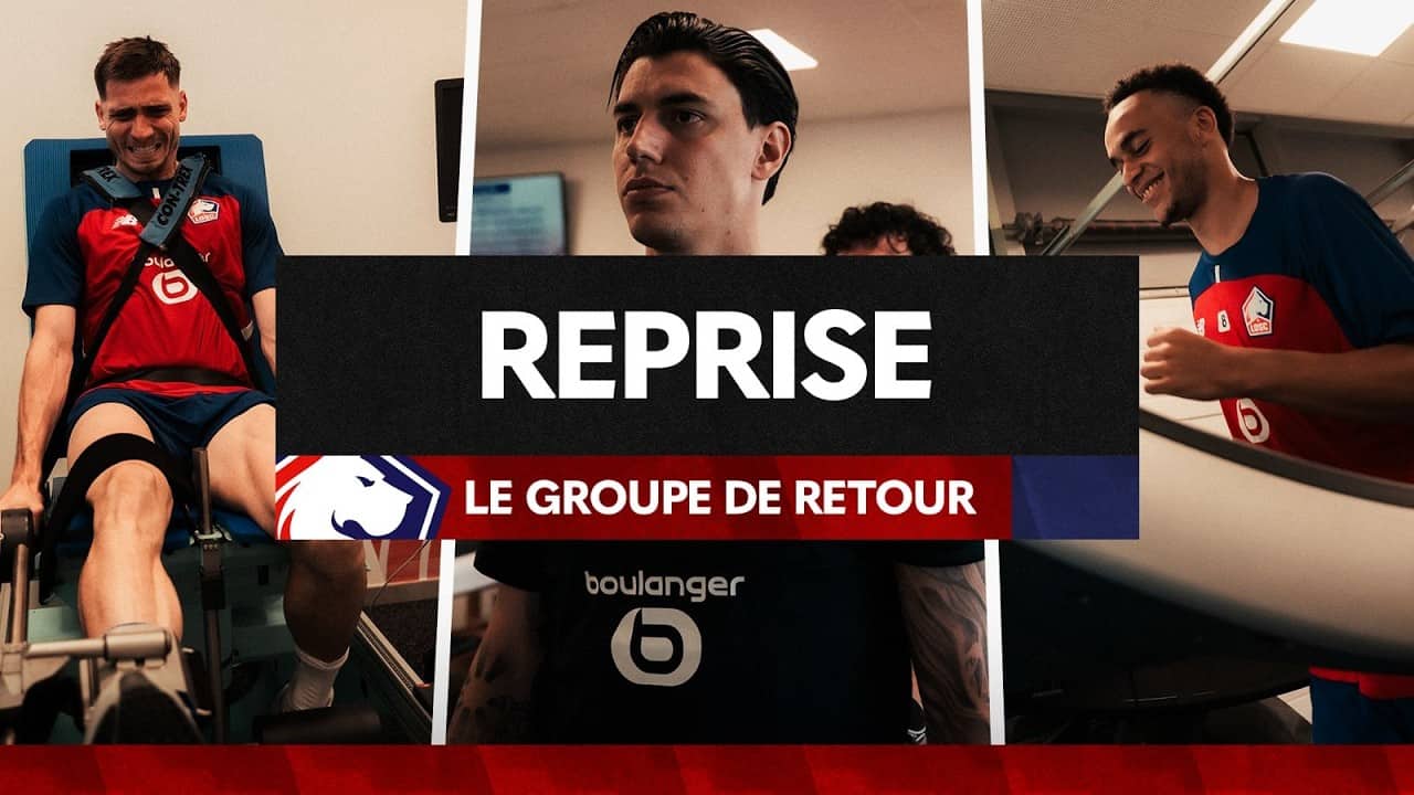 Sourires, souffrir, souvenirs.... les Dogues passent leurs tests de rentrée 😤🔙