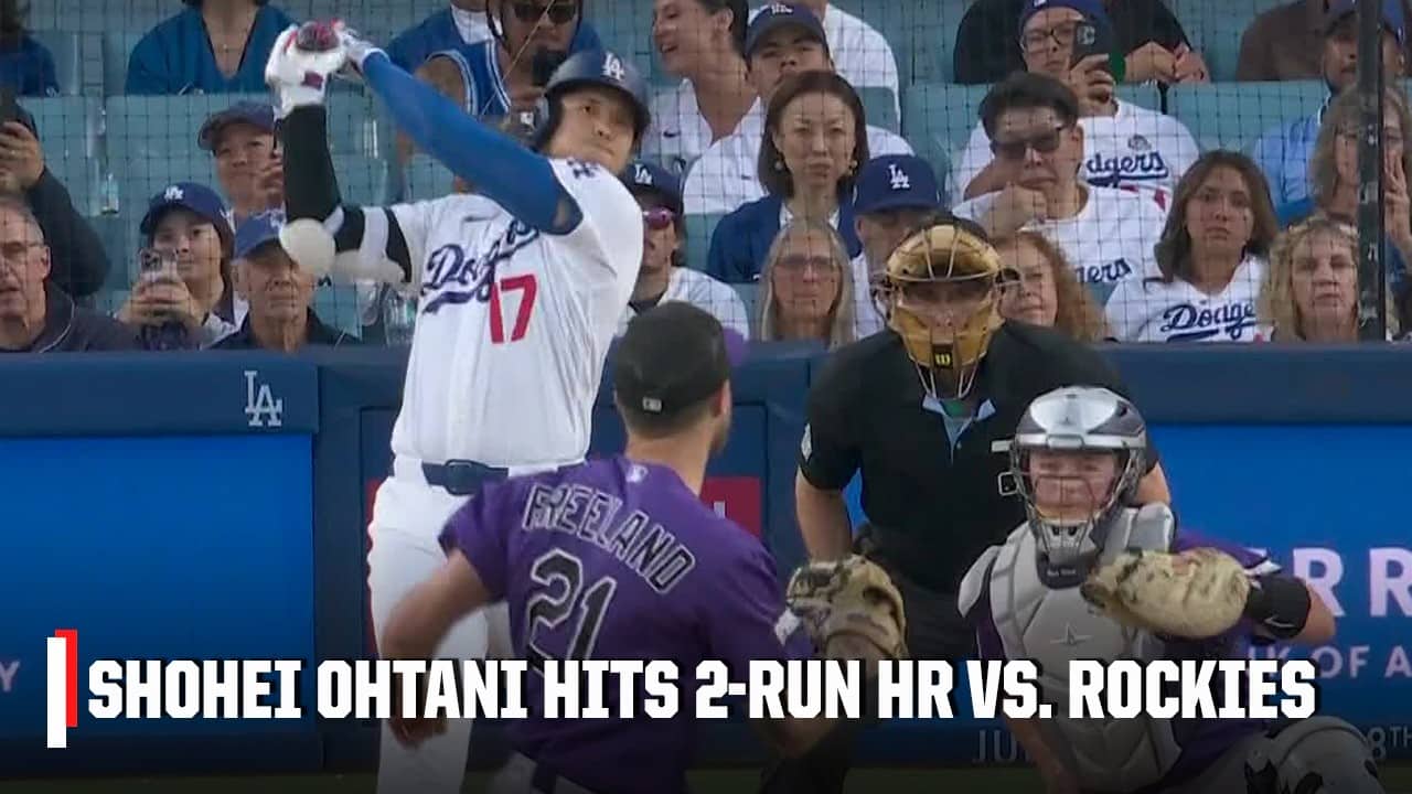 Shohei Ohtani hits his 19th home run of the season with a 2-run homer 💪 | ESPN MLB