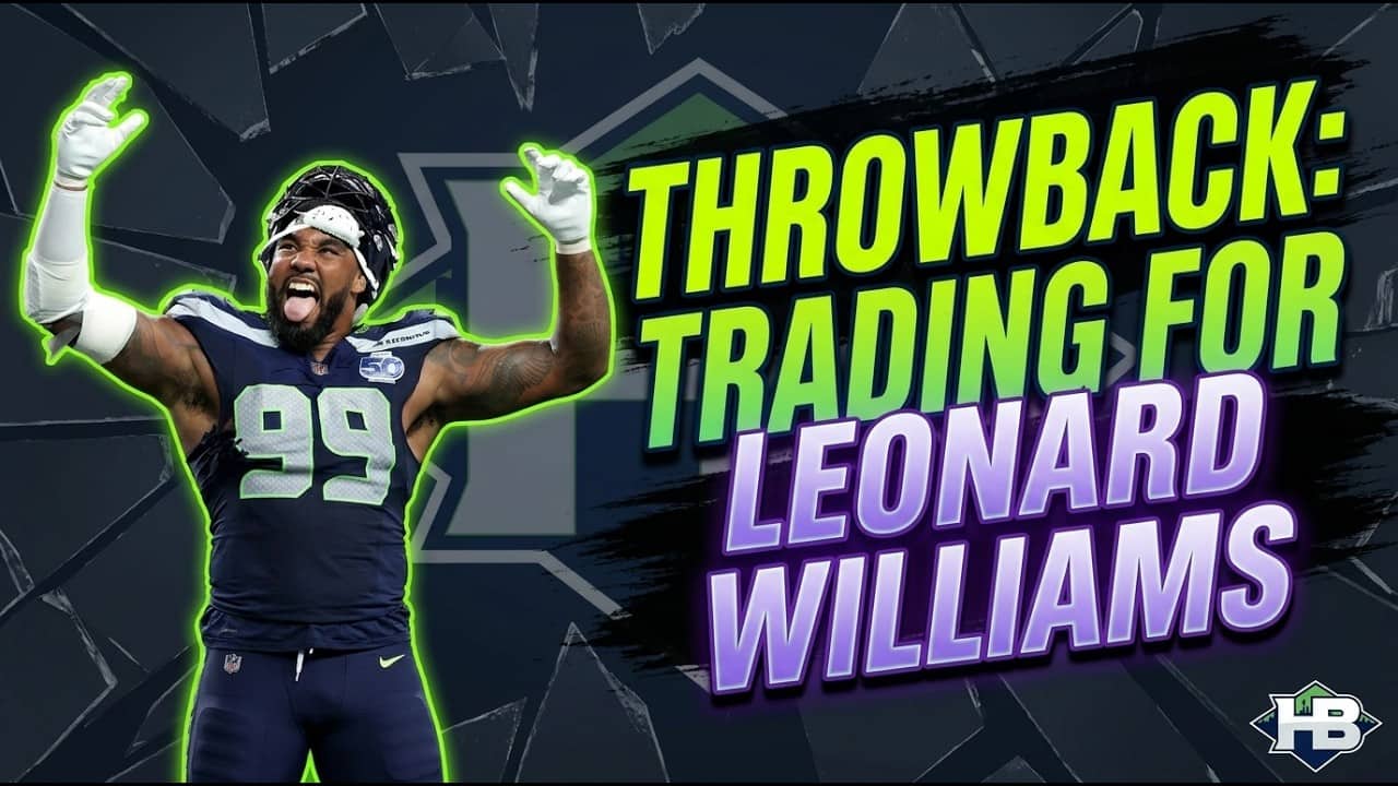 REACTION! The day the Seahawks traded for LEONARD WILLIAMS
