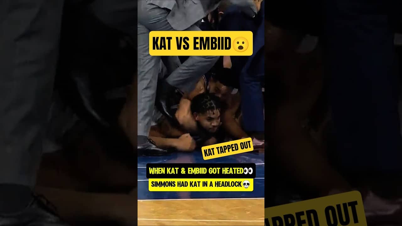 When Ben Simmons made KAT TAP OUT😮