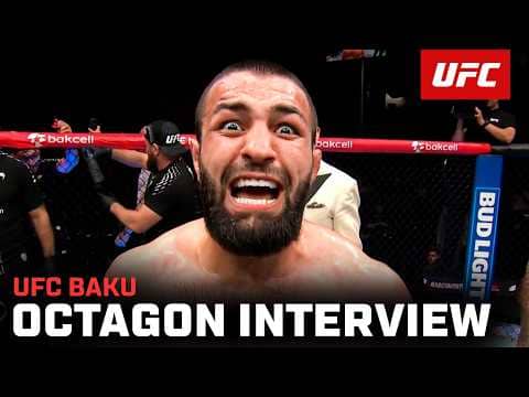Tahir Abdullayev Octagon Interview | UFC Baku