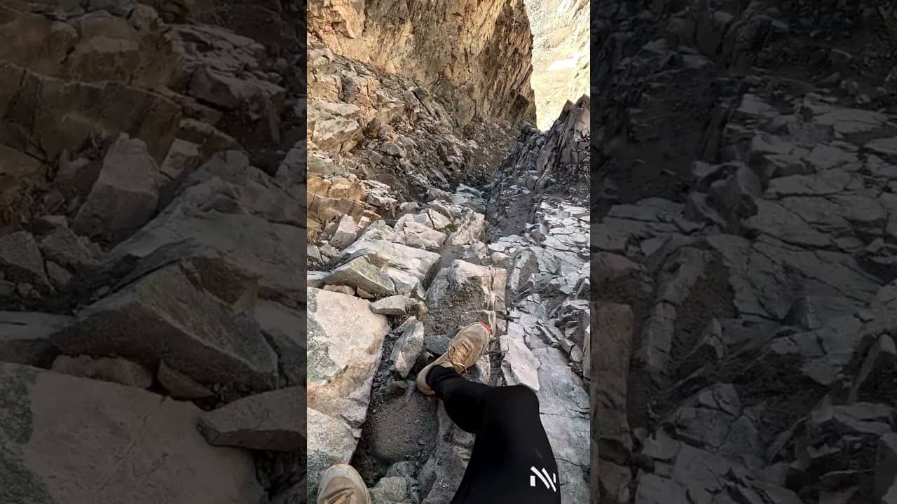 Going down!