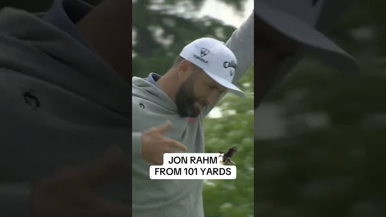 Eagle for Jon Rahm at the PGA Championship ⛳️