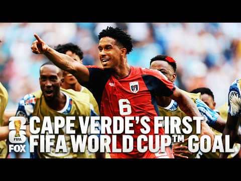 Kevin Pina Scores Cape Verde’s First FIFA World Cup™ Goal
