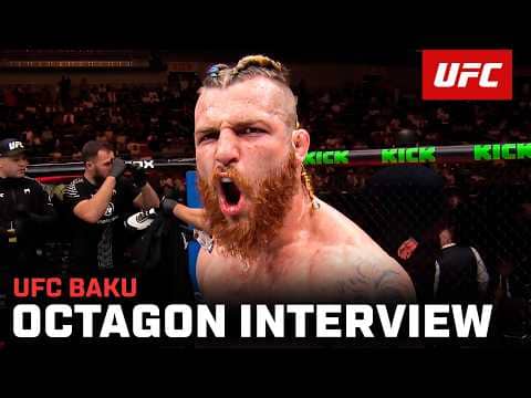 Daniil Donchenko Octagon Interview | UFC Baku