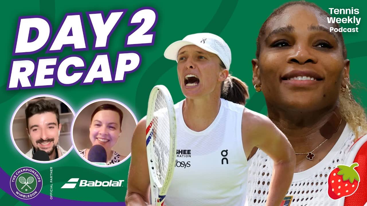 Serena LOSES on singles comeback, Swiatek defeats Townsend + Shelton UPSET in R1 | Wimbledon 2026
