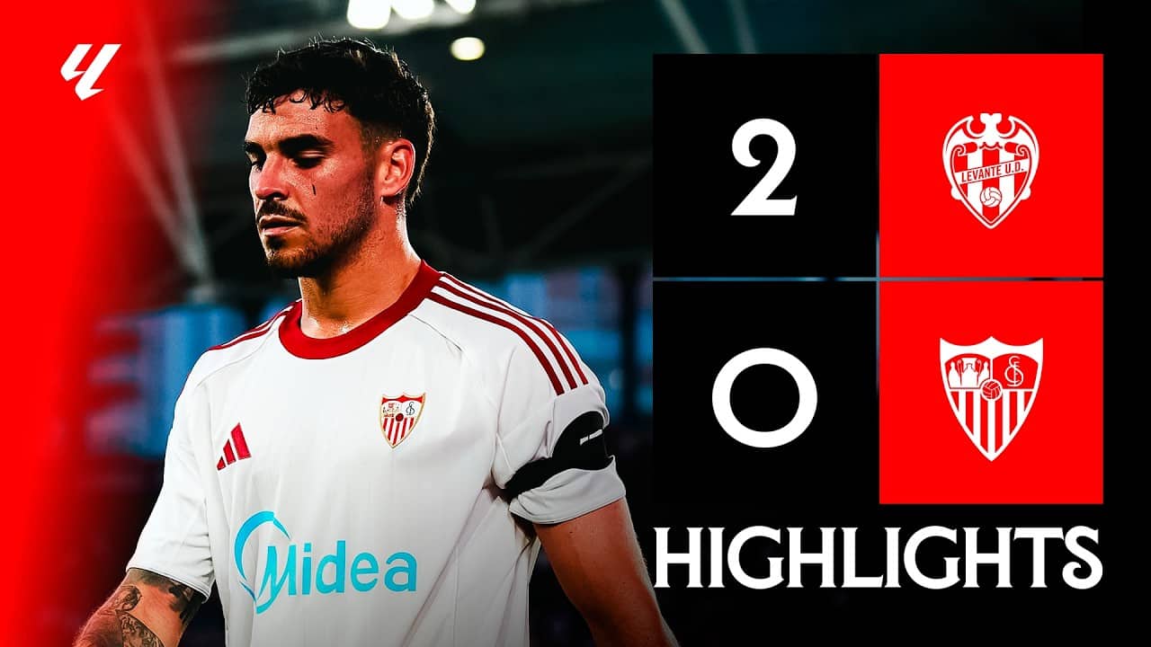 Levante UD vs Sevilla FC (2-0) LALIGA | Resumen