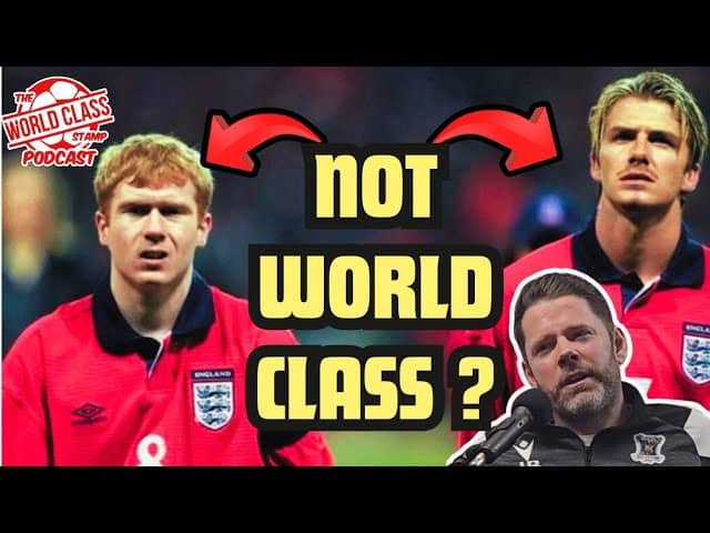 James Beattie DEBATES - BECKHAM AND SCHOLES - NOT WORLD CLASS?