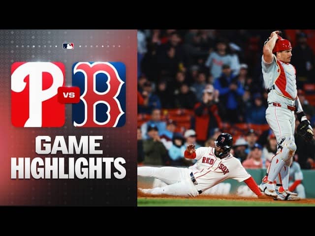Phillies vs. Red Sox Game Highlights (5/14/26) | MLB Highlights