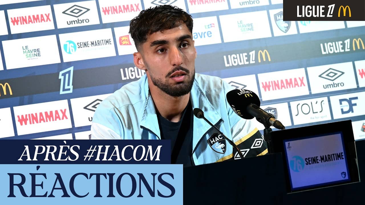 💬 Après HAC - OM (0-1), réactions de Yanis Zouaoui