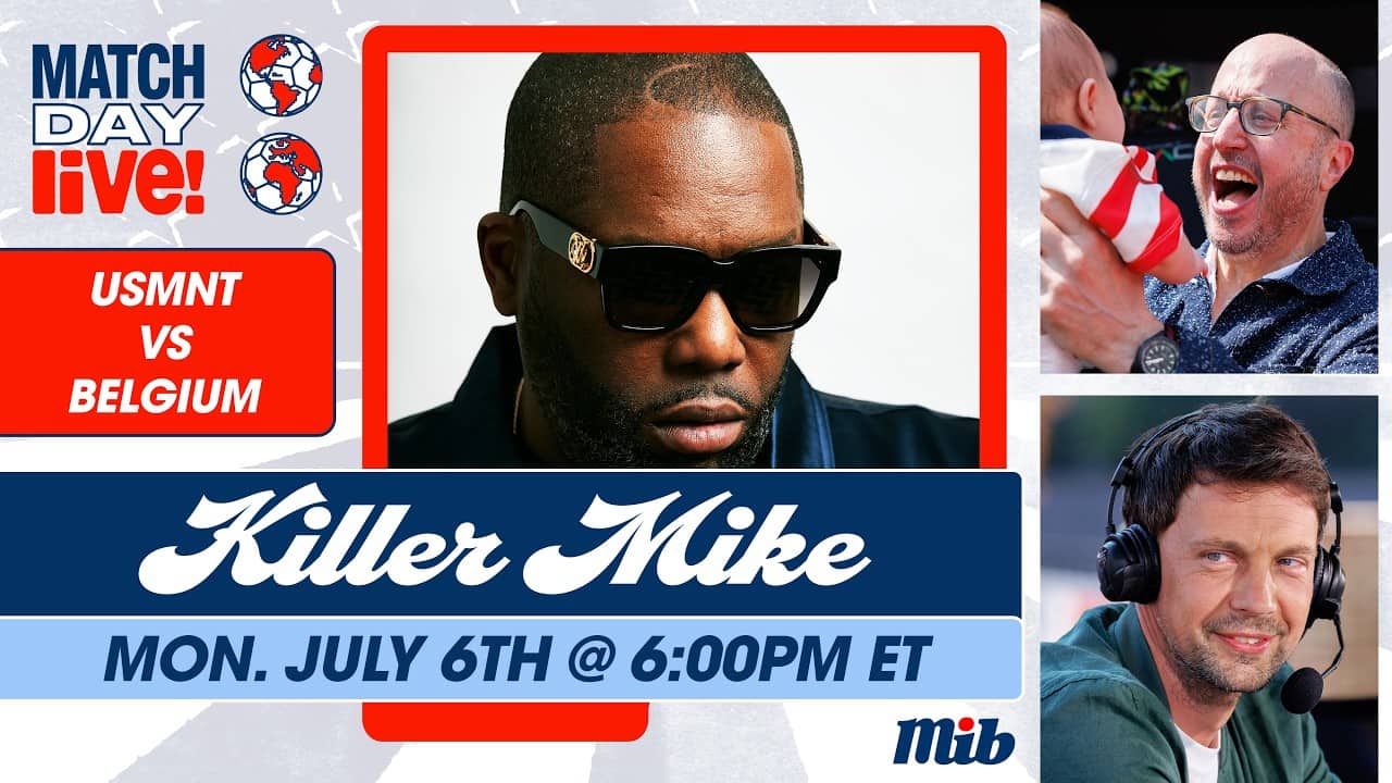 USMNT vs. Belgium LIVE Pre-Match Show w/ Killer Mike, USWNT legend Becky Sauerbrunn | Match Day Live