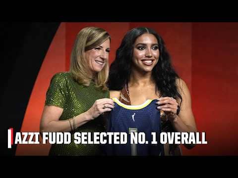 🚨 AZZI FUDD SELECTED NO. 1 OVERALL BY THE DALLAS WINGS 🚨 | 2026 WNBA Draft
