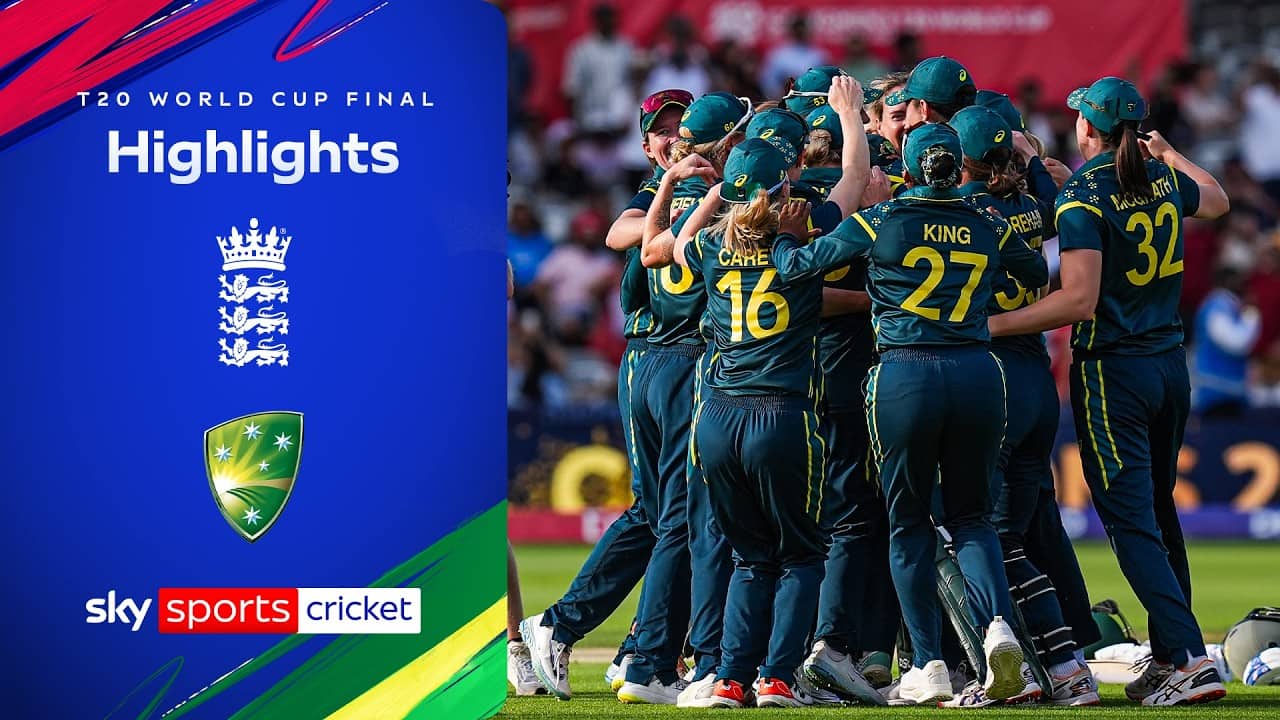 Australia win SEVENTH T20 World Cup title! | England vs Australia | Women's T20 World Cup Highlights