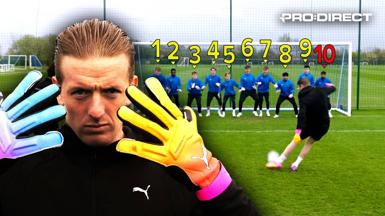 Jordan Pickford vs 10 GOALKEEPERS 🤯 Can England's No.1 Beat This Impossible Challenge? 🏴󠁧󠁢󠁥󠁮󠁧󠁿