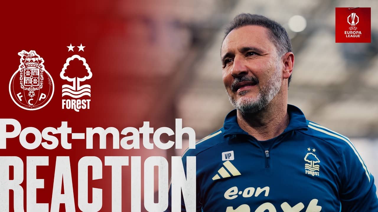Vítor Pereira's reaction | FC Porto 1-1 Forest | Europa League 🗣️