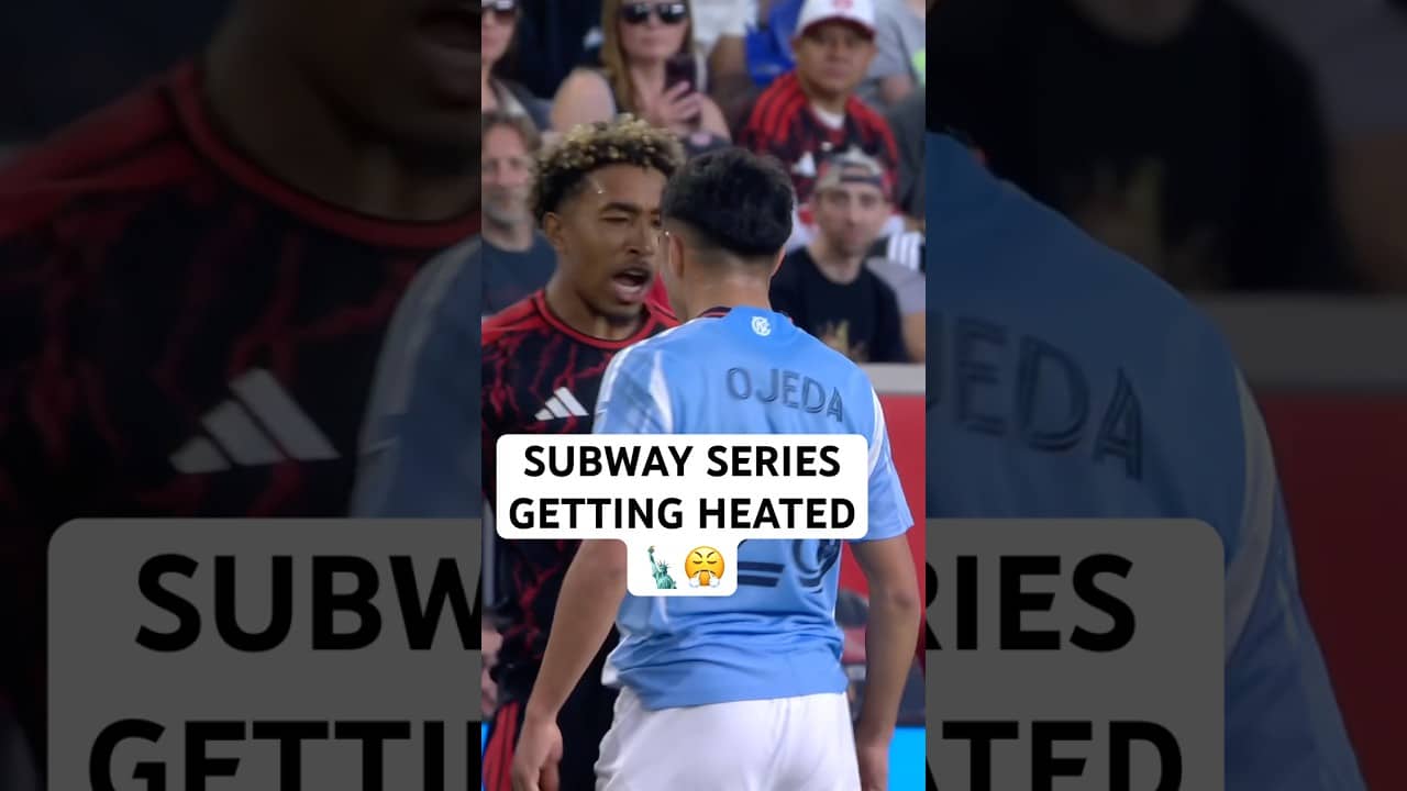 Hudson River Derby always brings the passion!😤 @redbull vs. @newyorkcityfc