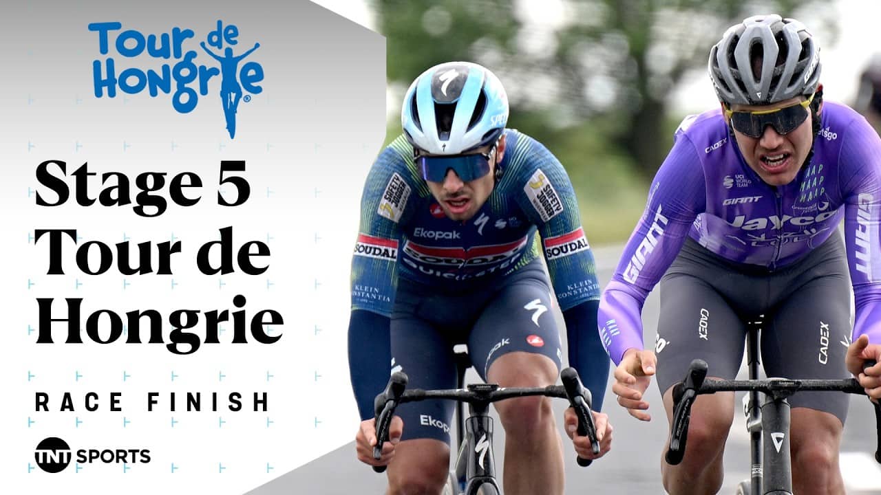 JUST TOO GOOD! 🤩 | 2026 Men's Tour of Hungary Stage 5 Final KM's | TNT Sports Cycling