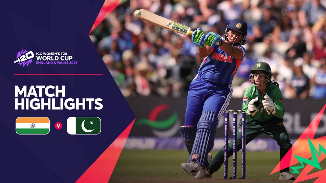 India v Pakistan | Match Highlights | Women's #T20WorldCup 2026