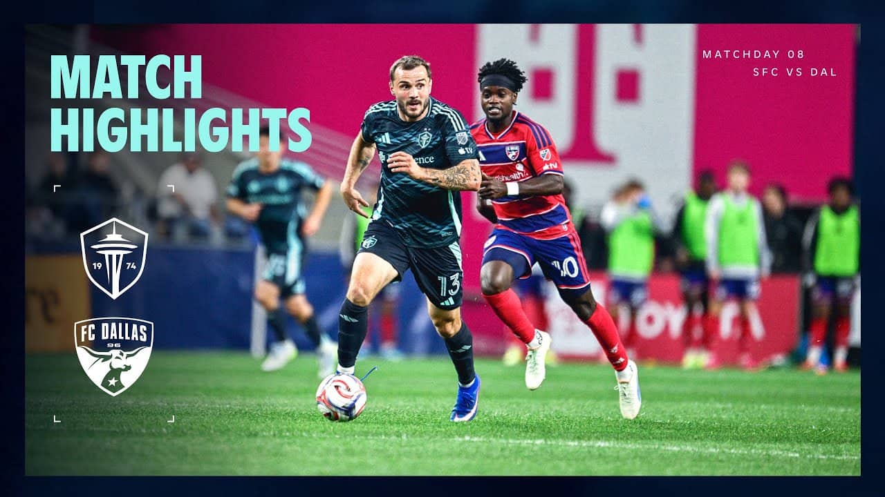 HIGHLIGHTS: Seattle Sounders FC vs. FC Dallas | April 25, 2026