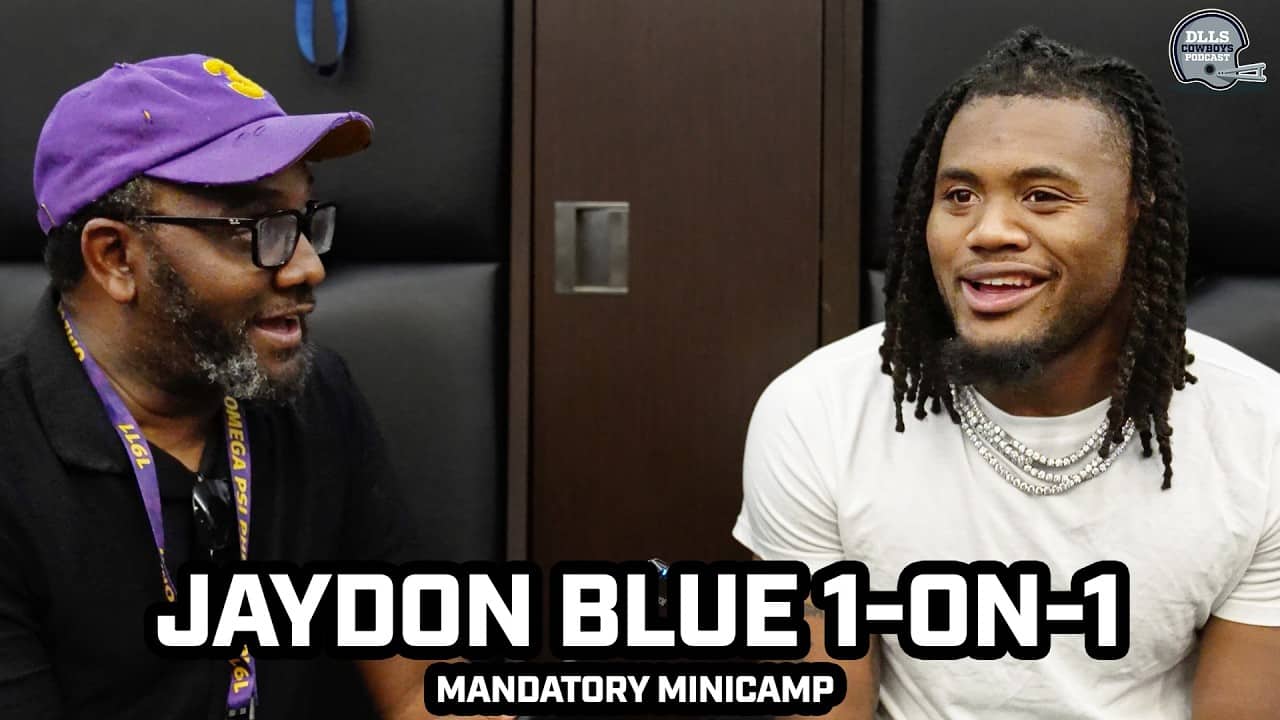 EXCLUSIVE: Cowboys RB Jaydon Blue Talks MATURITY & Contributing In Year Two