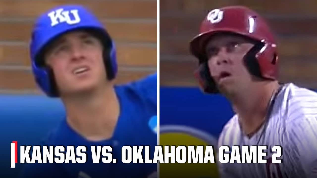 Kansas Jayhawks vs. Oklahoma Sooners | Super Regional Highlights | ESPN College Baseball