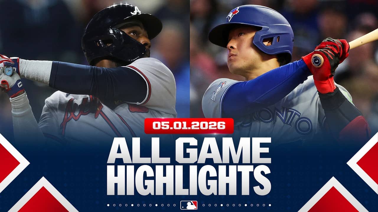 Highlights from ALL GAMES on 5/1 (Braves erase 6-0 deficit in late rally, Okamoto's 2 HR's, MORE!)