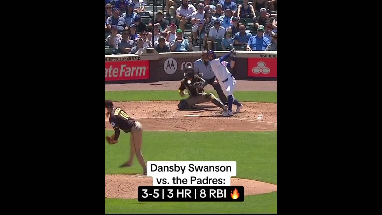 Big day for Dansby Swanson 🔥