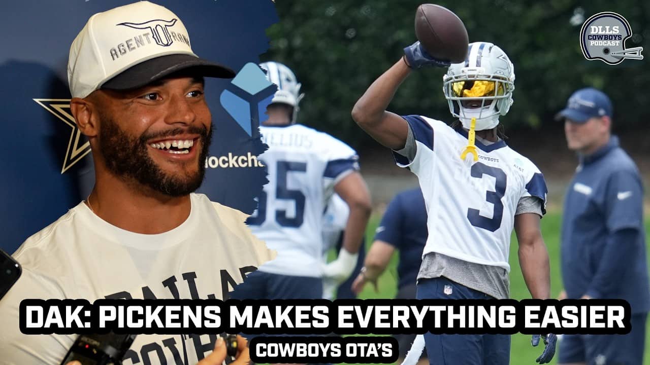 Dak Prescott: George Pickens Makes EVERYTHING Easier for the Cowboys Offense