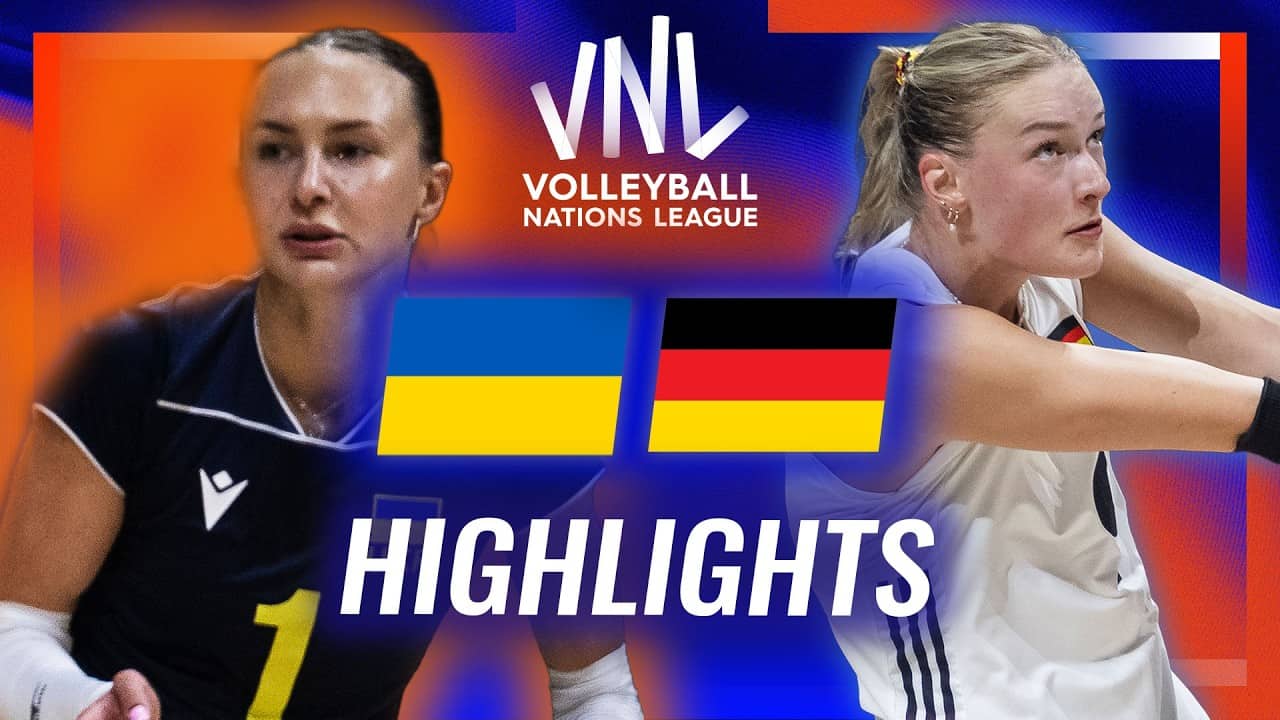 Ukraine 🇺🇦 vs. Germany 🇩🇪 - Highlights | Week 1 | Women's VNL 2026