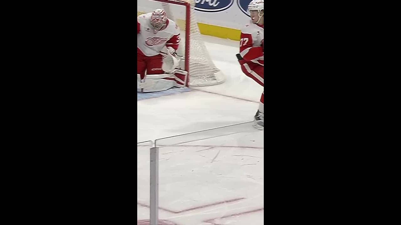 Luke Kunin with a Goal vs. Detroit Red Wings