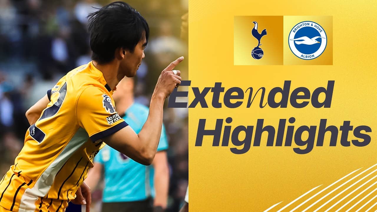 EXTENDED HIGHLIGHTS | Tottenham v Brighton | Premier League