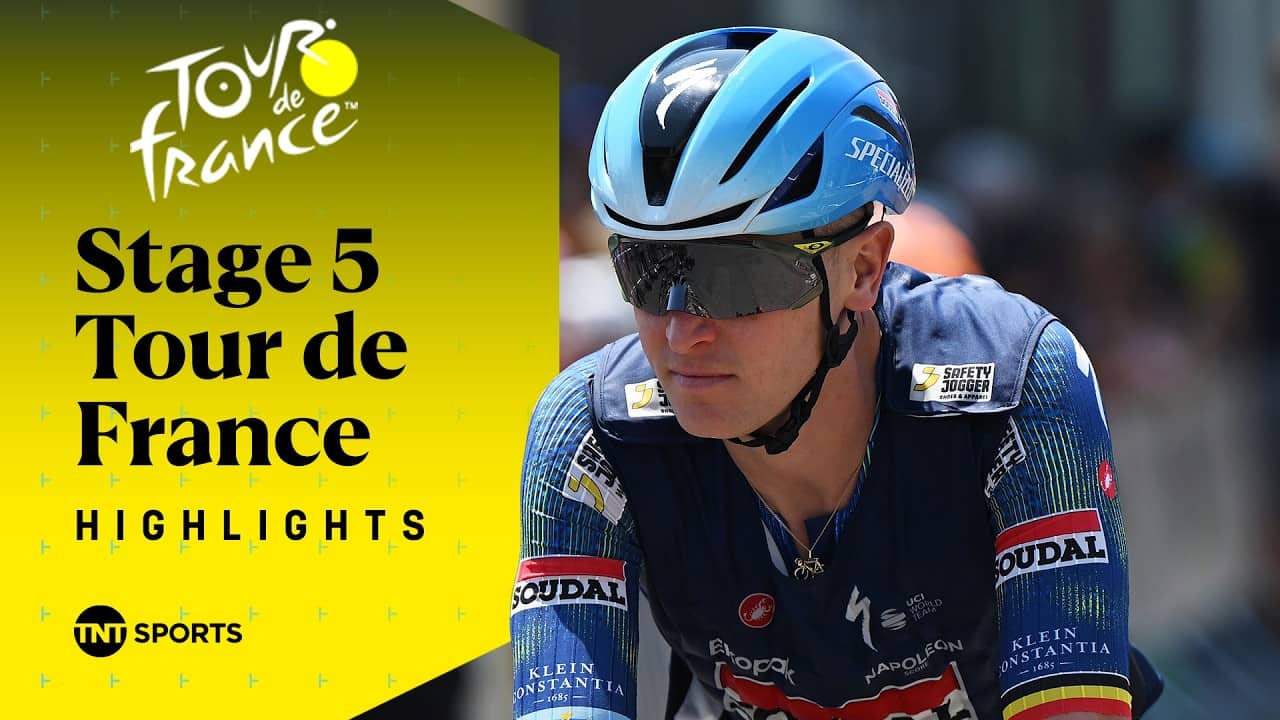 ELITE PERFORMANCE! 🙌 | Men's Tour de France Stage 5 Race Highlights | TNT Sports Cycling
